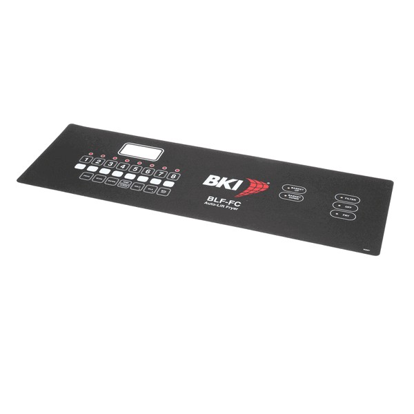 (image for) BKI (Barbeque King) N0687 DECAL, CONTROL PANEL, BLF-FC,